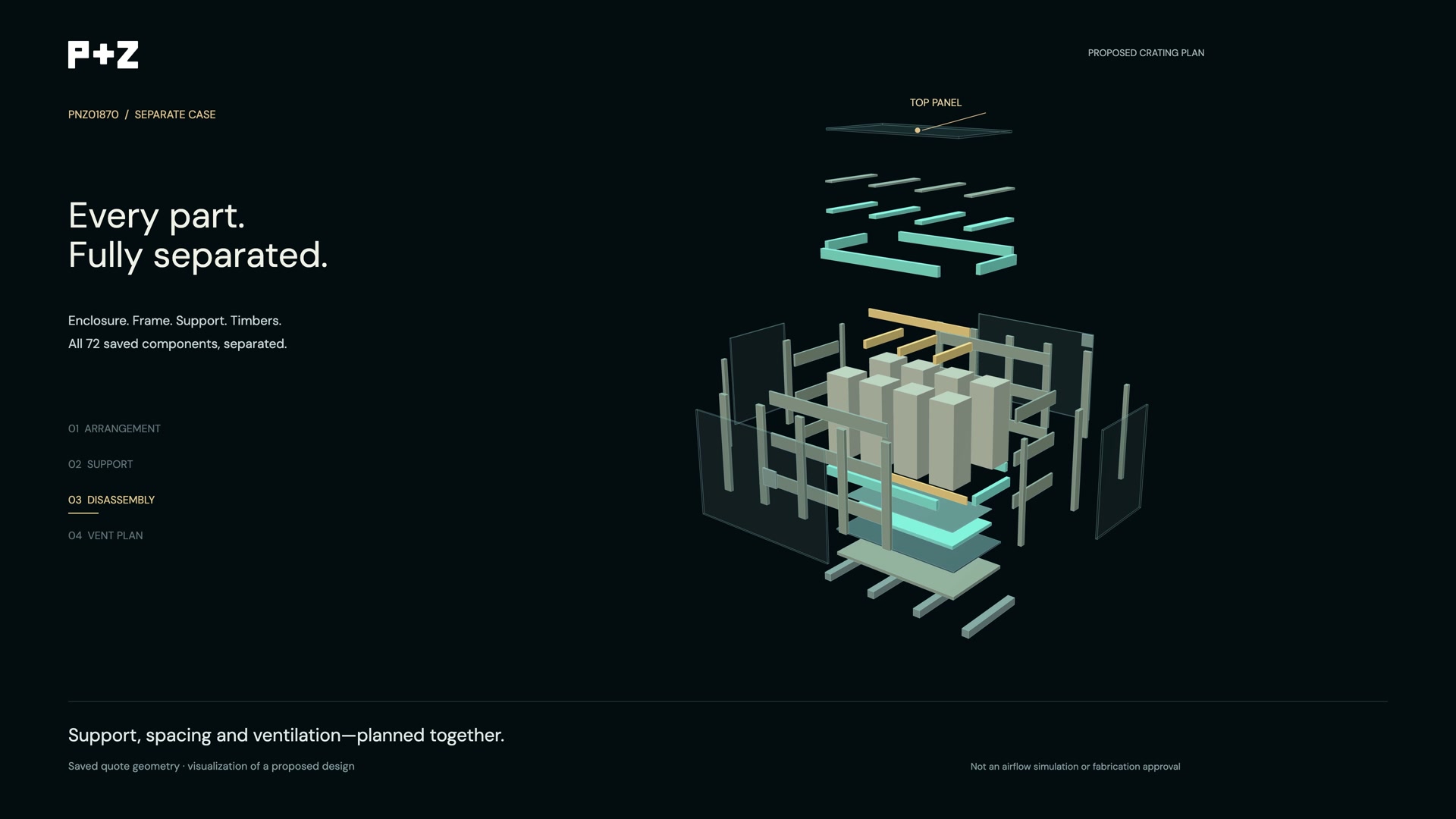 PNZ01870 timber packing plan